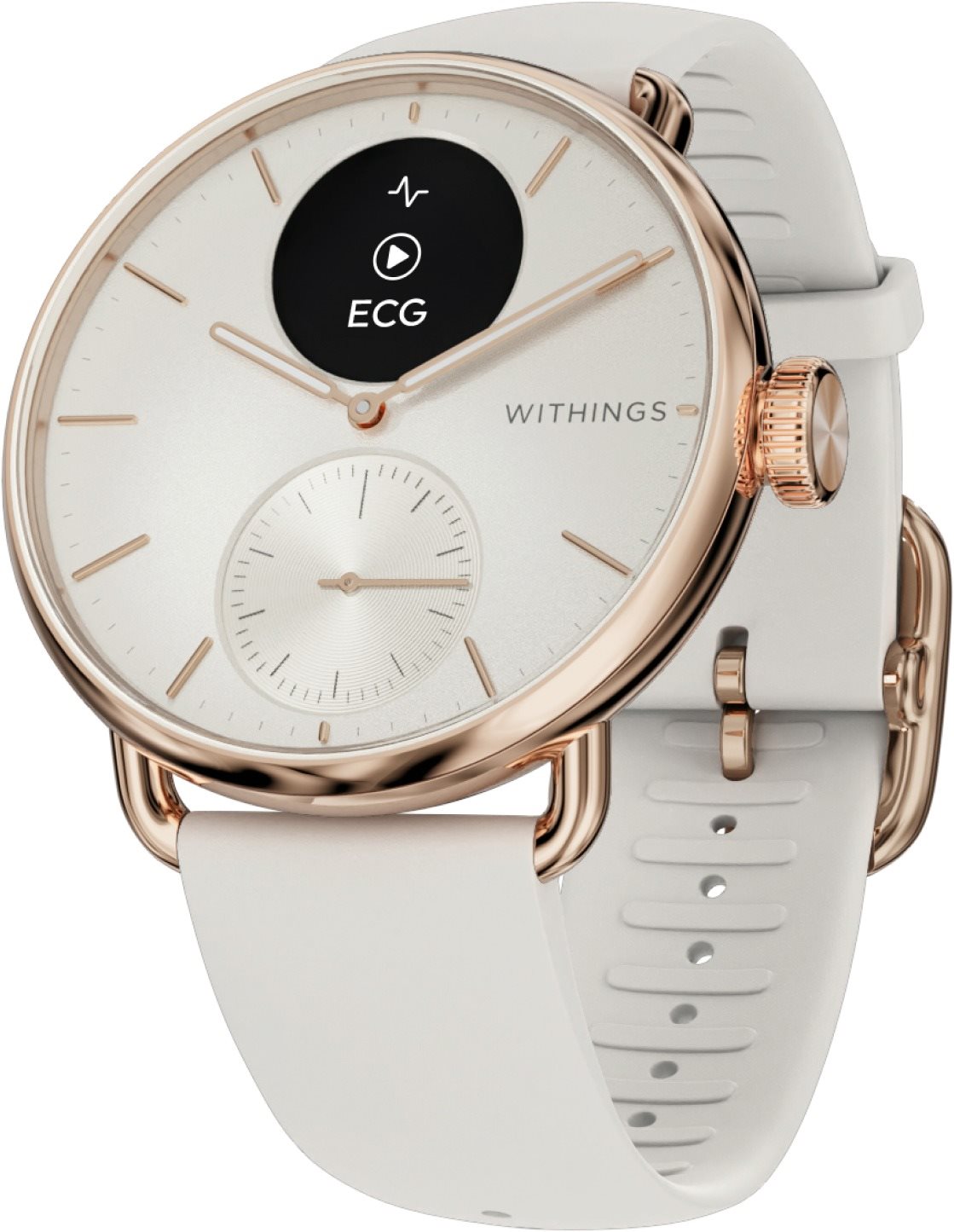 Withings Scanwatch 2 38mm - Sand Chytré hodinky