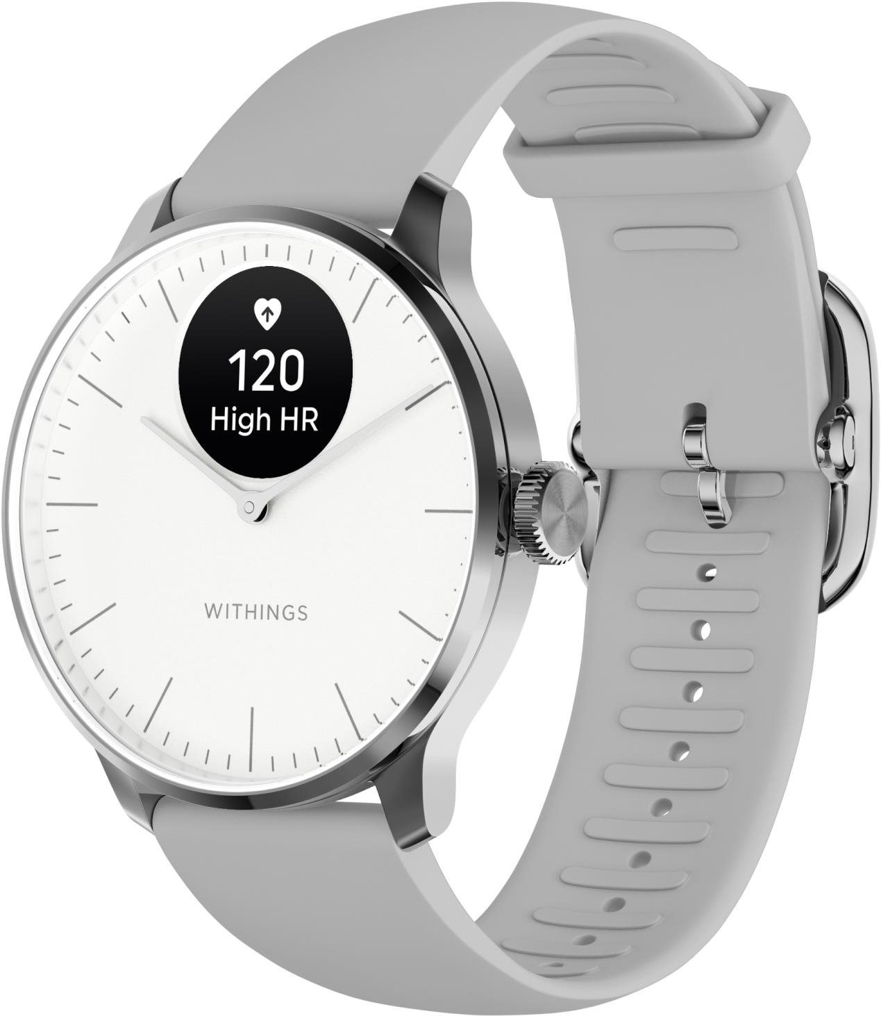 Withings Scanwatch Light 37 mm – White Smart hodinky