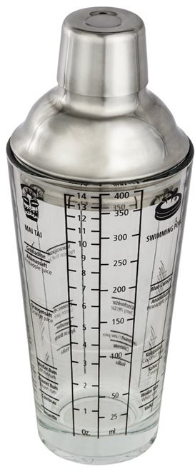 XAVAX Shaker, sklenený Šejker na drinky