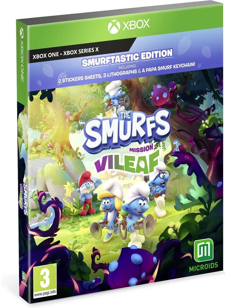 The Smurfs - Mission Vileaf - Smurftastic Edition - Xbox Console Game
