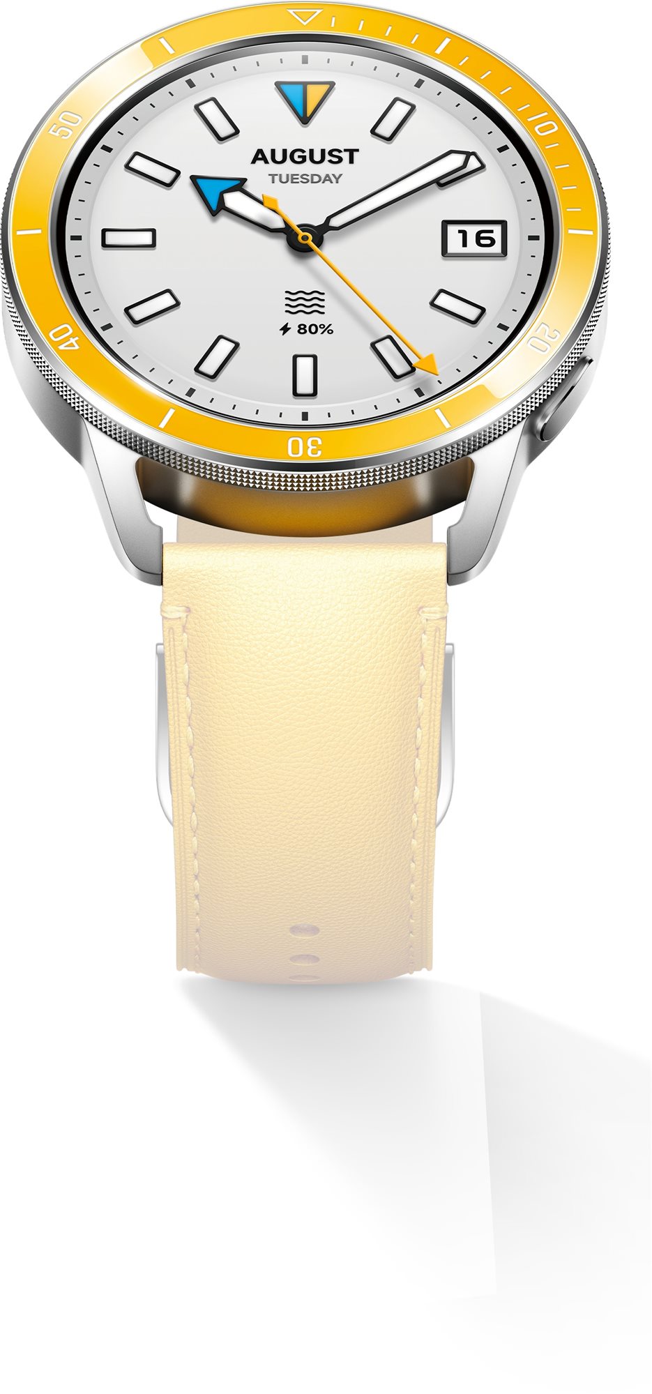 Xiaomi Watch S3 Bezel Chrome Yellow Armband