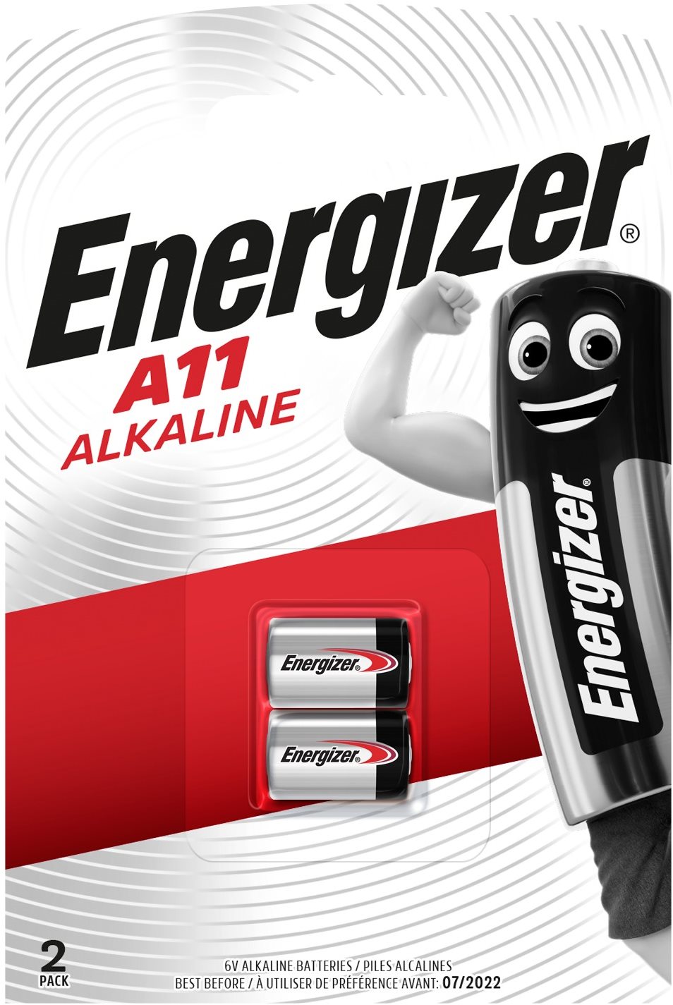 Energizer Špeciálna alkalická batéria E11A  2 kusy Jednorazová...