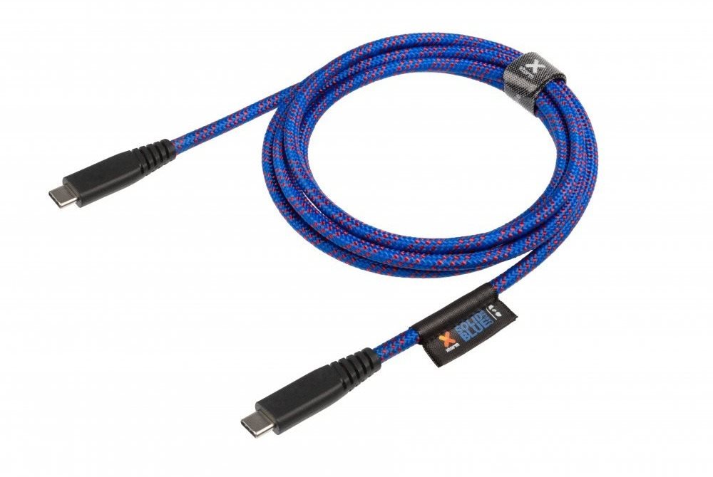 Xtrom Solid Blue USB-C PD 2m - Lifetime warranty Data Cable
