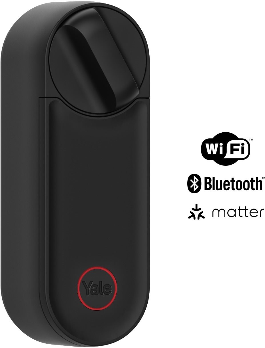 Yale Linus L2, čierny Smart zámok