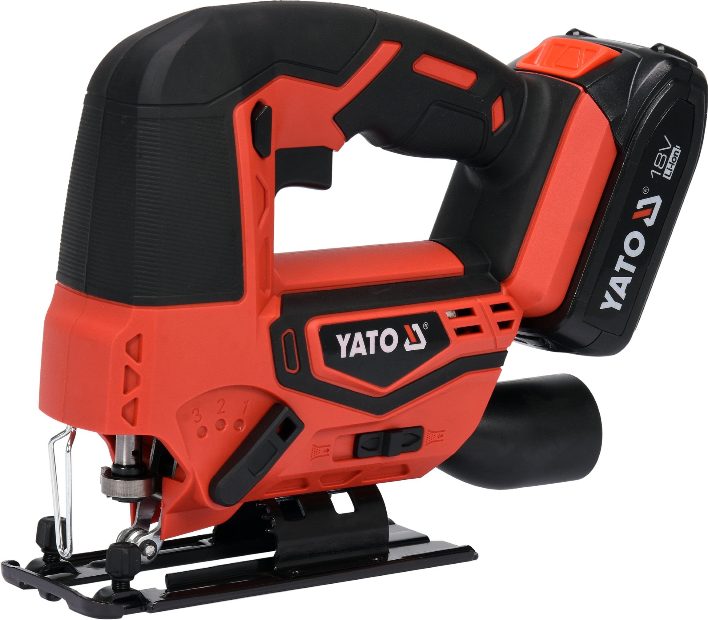 YATO AKU 18V, Li-ion 2 Ah Přímočará pila