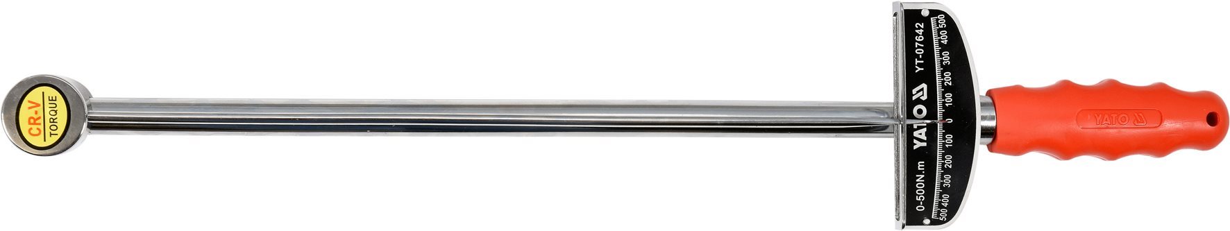 YATO Momentový kľúč 3/4" výchylný 0 – 500 Nm Momentový kľúč