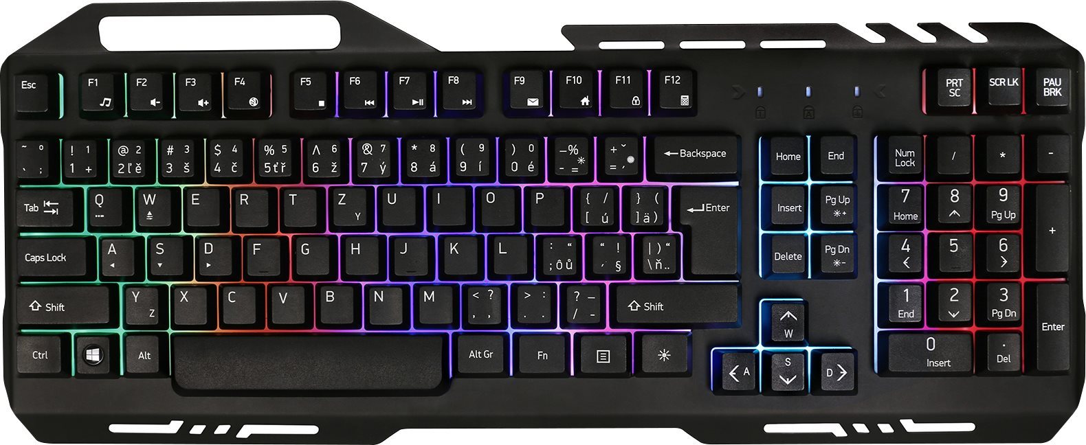 YENKEE YKB 3200 SHADOW - CZ/SK Herná klávesnica