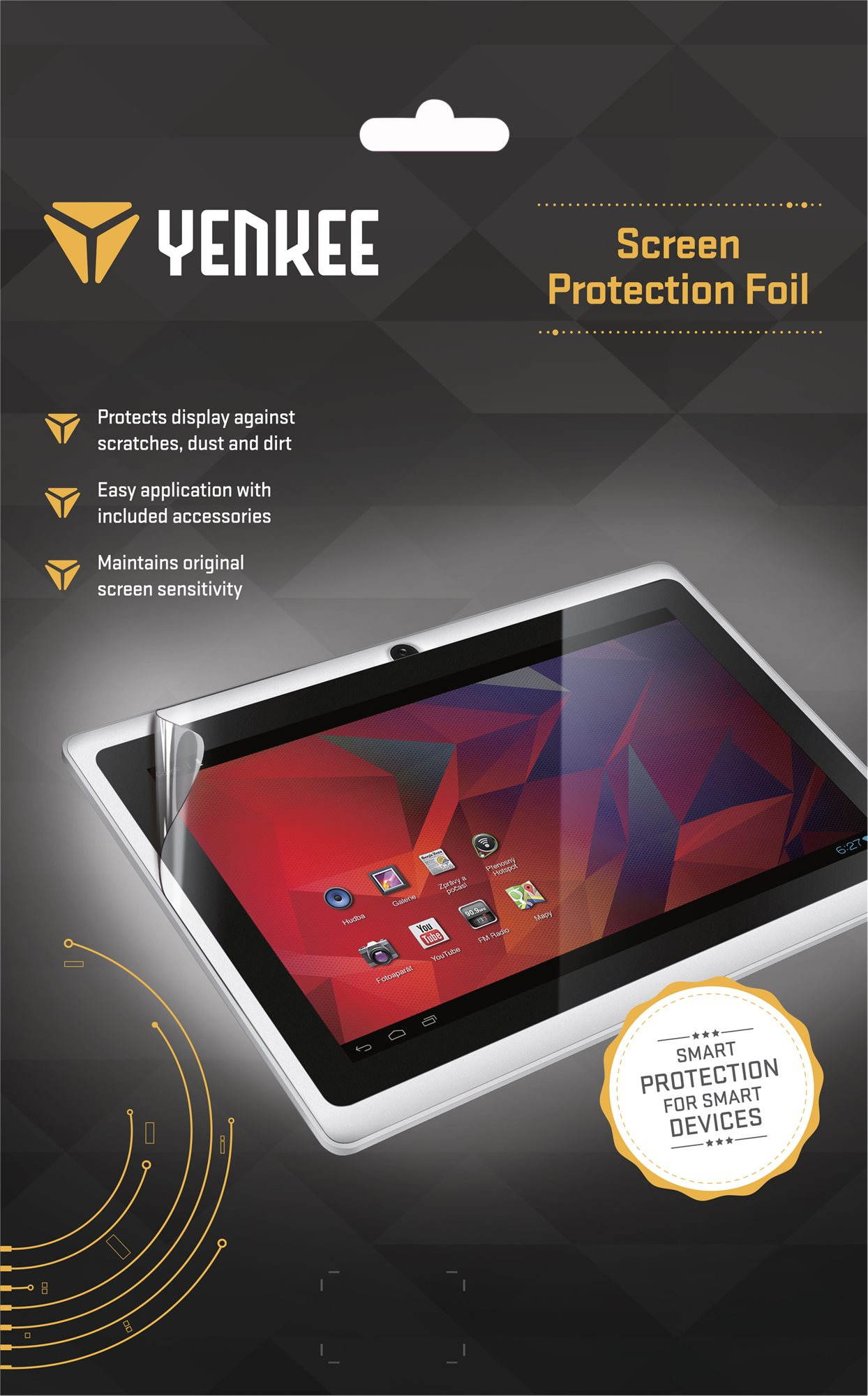 Yenkee YPF 10UNIMT 10.1" anti-glare Film Screen Protector