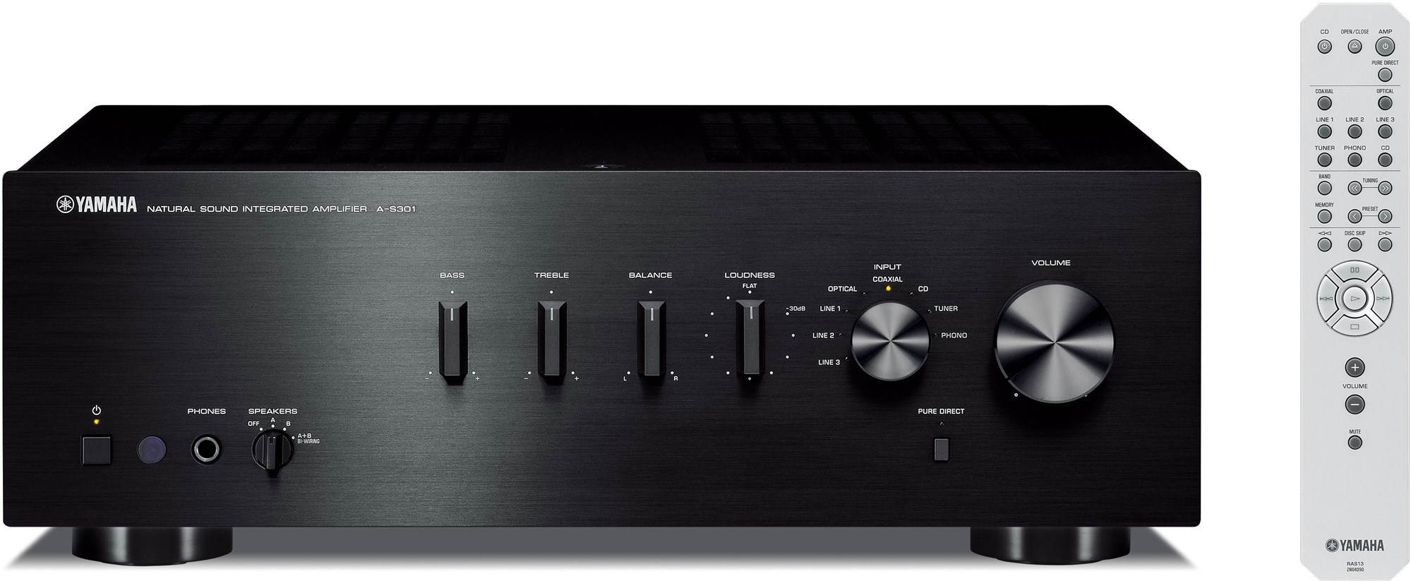 YAMAHA A-S301 Schwarz HiFi-Verstärker