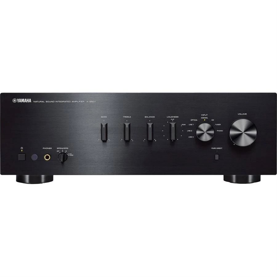 YAMAHA A-S501 fekete HiFi erősítő