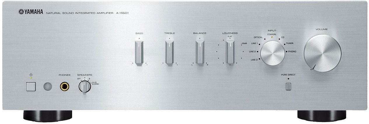 YAMAHA A-S501 strieborný HiFi zosilňovač