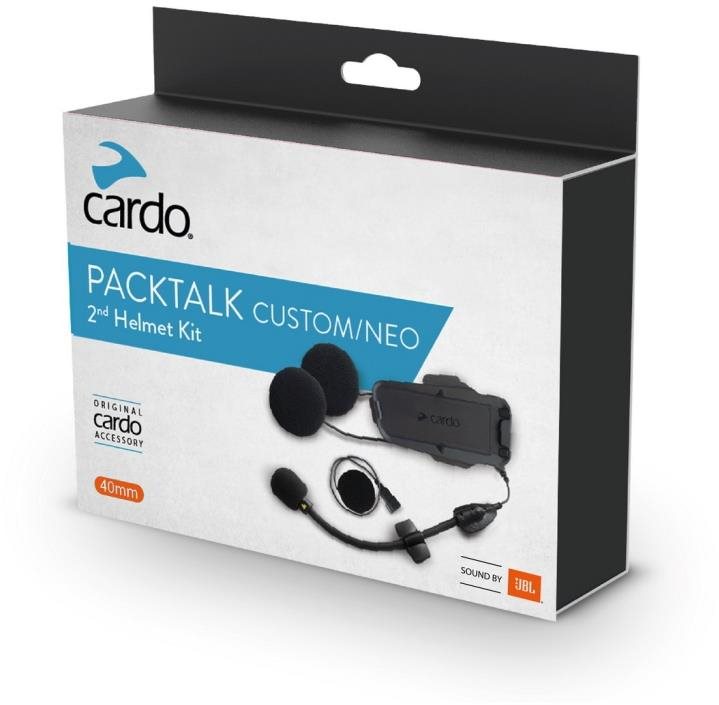 Cardo PackTalk Neo a Custom audio súprava JBL na druhú helmu...