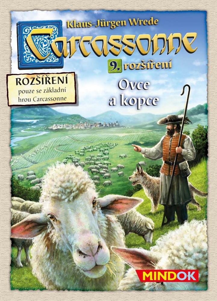 Carcassonne – ovce a kopce – 9. rozšírenie Rozšírenie spoločenskej...