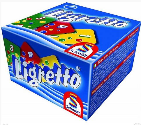 Ligretto modré Spoločenská hra