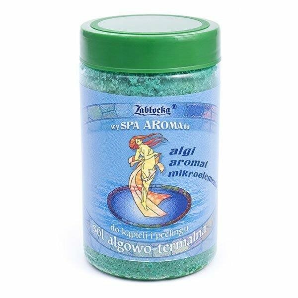 Zablocka Termálfürdő és peeling só + alga, 400g Fürdősó