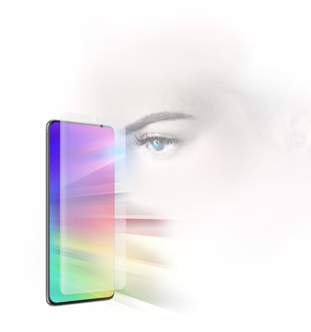Zagg InvisibleShield Antibacterial Ultra Visionguard+ for Samsung...