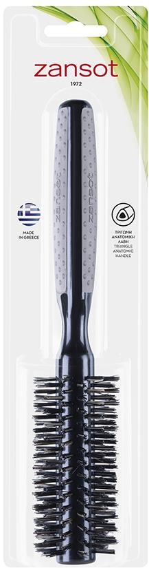 ZANSOT Kulatý kartáč na vlasy prům. 25 mm černý Kefa na vlasy