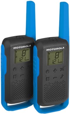 Motorola TLKR T62, modré Vysielačky