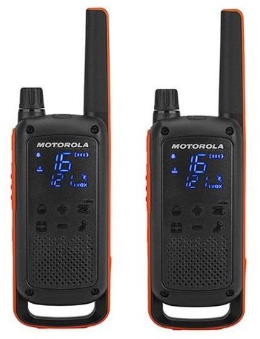 Motorola TLKR T82, oranžová/čierna Vysielačka