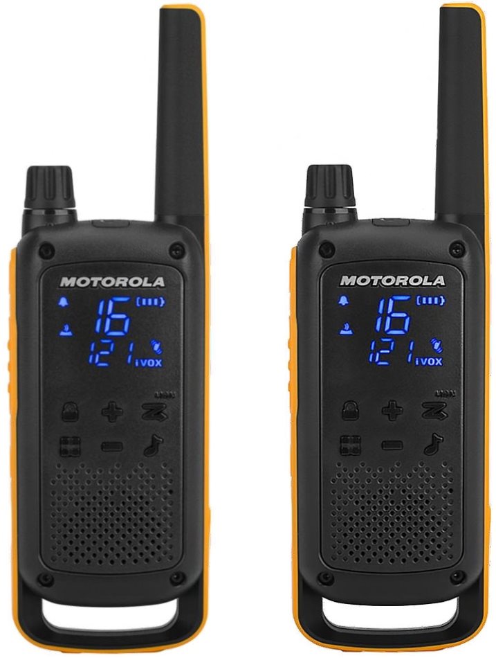 Motorola TLKR T82 Extreme, žltá/čierna Vysielačka