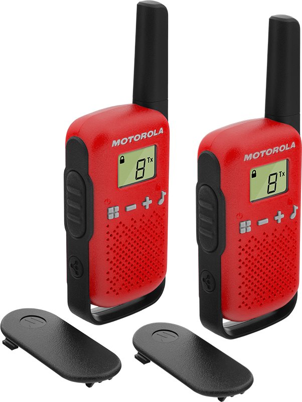 Motorola TLKR T42, červená Vysielačky