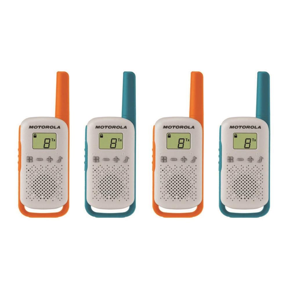 Motorola TALKABOUT T42 QUAD PACK WALKIE TALKIE Vysielačky