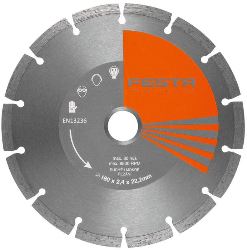 Kotúč diamantový segment, priemer 125 ×  22,2 mm, FESTA Diamantový...