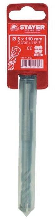 Vrták SDS-PLUS, 6 × 160 × 100 mm 11.5439, STAYER Vrták