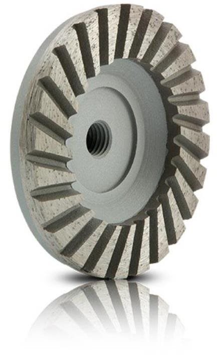 Kotúč diamantový brúsny, priemer 100 mm, M14, segment, zrno 30,...