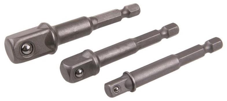 SÚPRAVA adaptérov do vŕtačky 1/4", 3/8", 1/2" Sada vrtákov