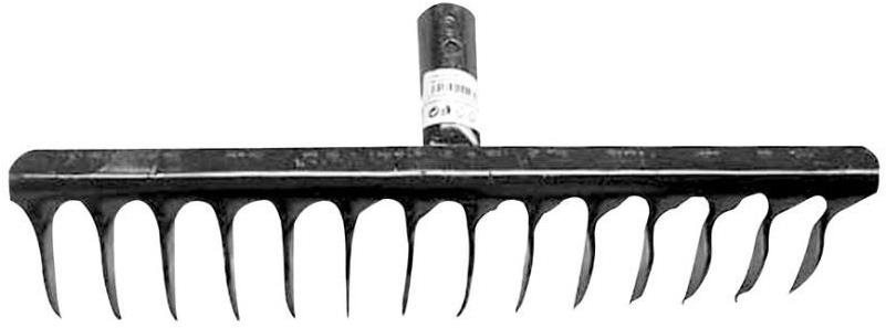 Hrable vertikutačné kovové, 14 zubov Hrable