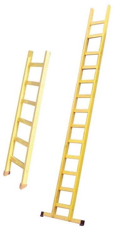 Rebrík drevený oporný, 9 priečok, 2,95 m, ENPRO Rebrík