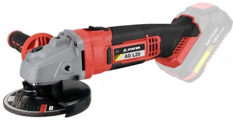 Bruska úhlová aku AG L2024, O 115mm, 18V, 4Ah, 2 baterie Li-ion,...