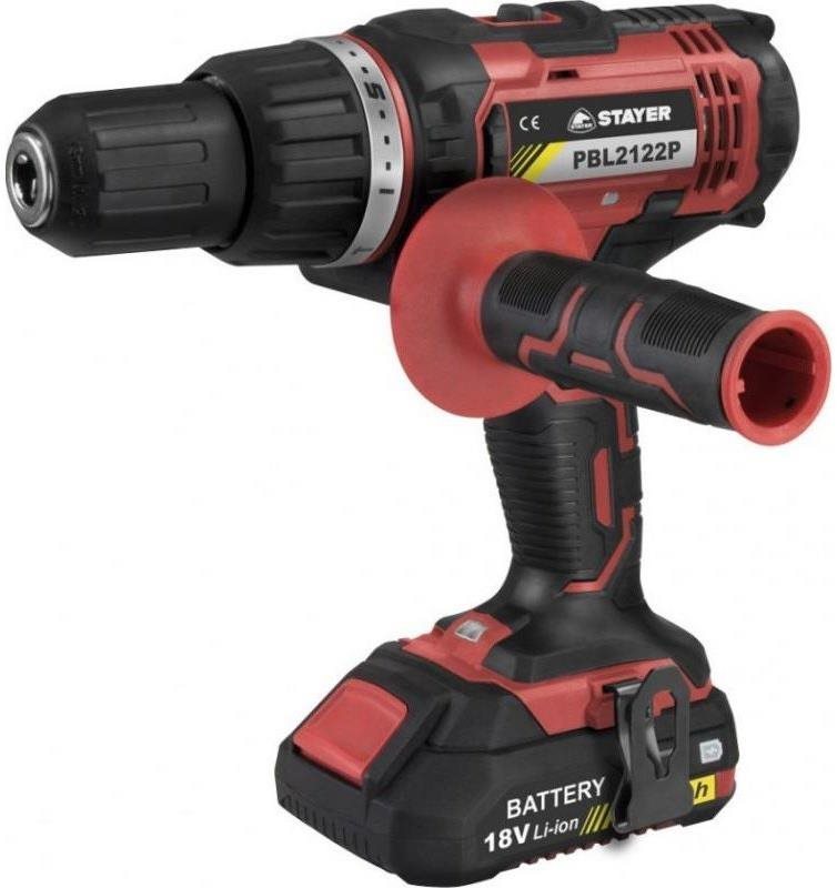 Vŕtačka aku PBL 2122 PK, 18 V, 2 Ah, 2 batérie Li-Ion, kufor,...