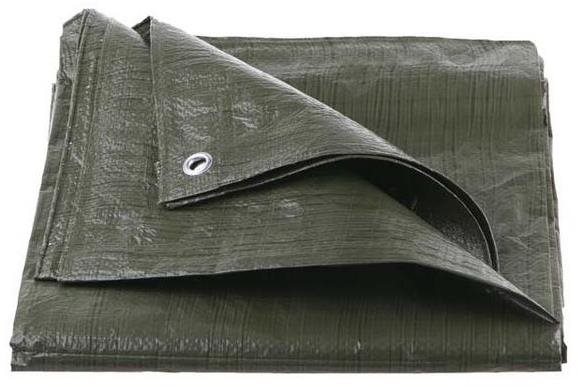 Plachta PE 2 × 3 m, 70 g/m2, zelená Krycia plachta