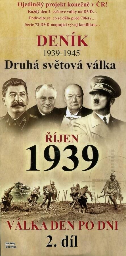 Deník 2. světové války (2. díl) - říjen 1939 - DVD Film na DVD