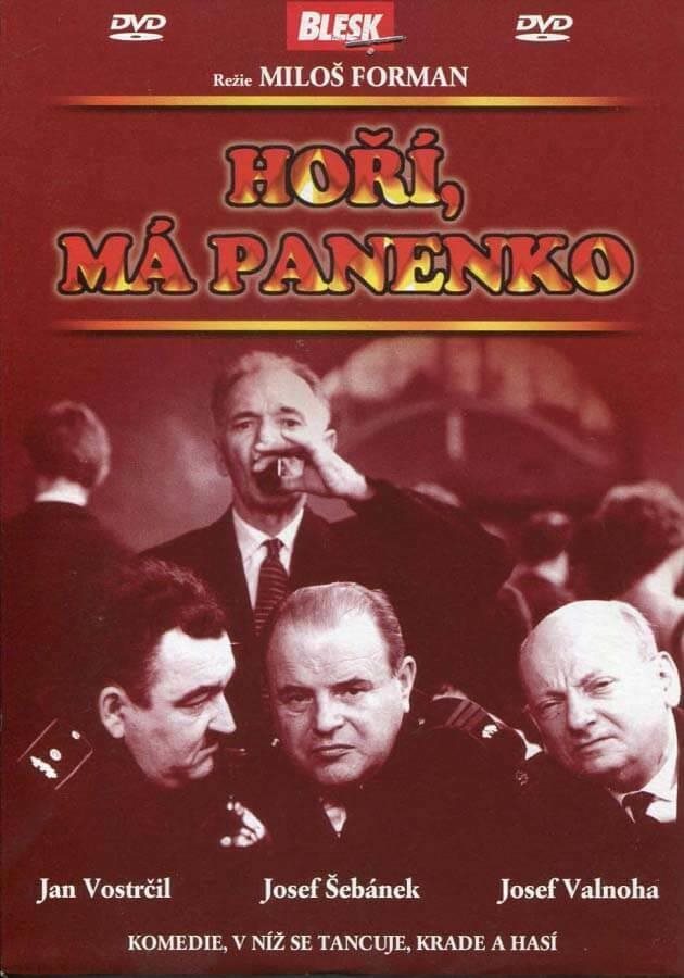 Hoří, má panenko - DVD Film na DVD