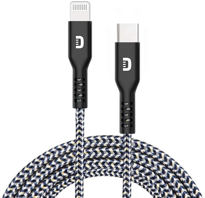 Zendure SuperCord Kevlar USB-C to Lightning Cable 1m Black Data Cable