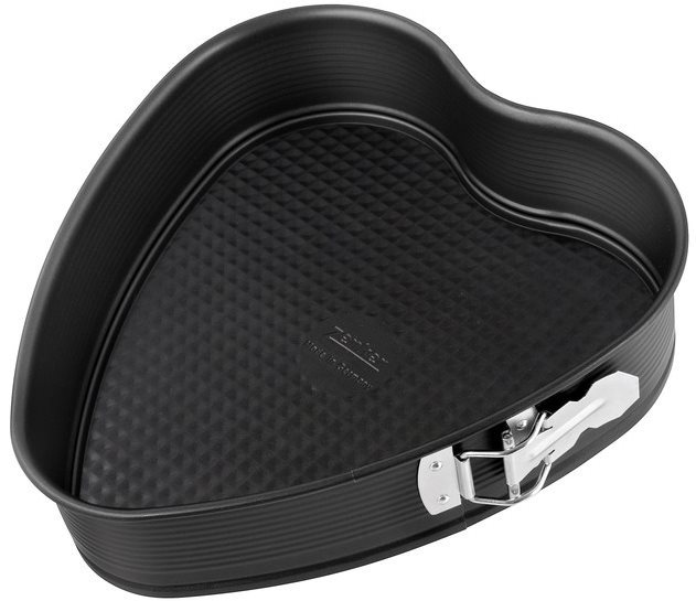 Zenker PURE Herz-Backform - 25 cm x 27 cm x 7 cm Springform