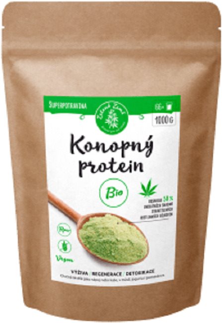 Zelená země Konopný protein BIO 1 kg Protein