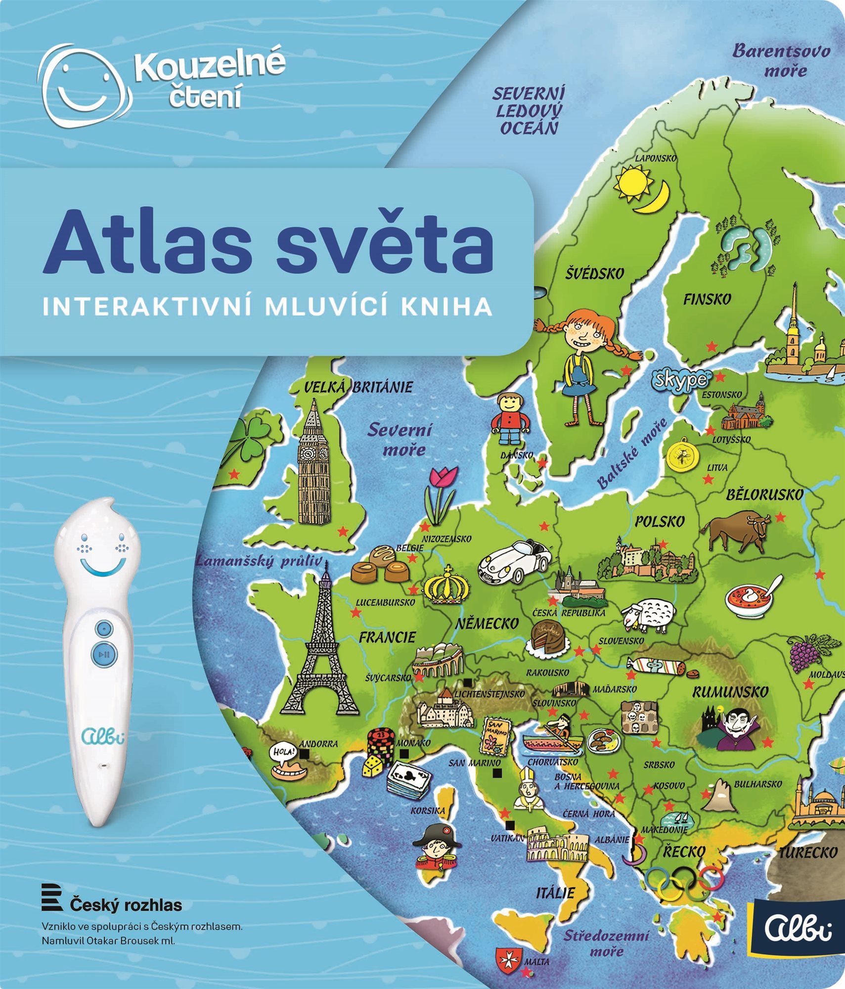 Kouzelné čtení – Atlas sveta Kúzelné čítanie