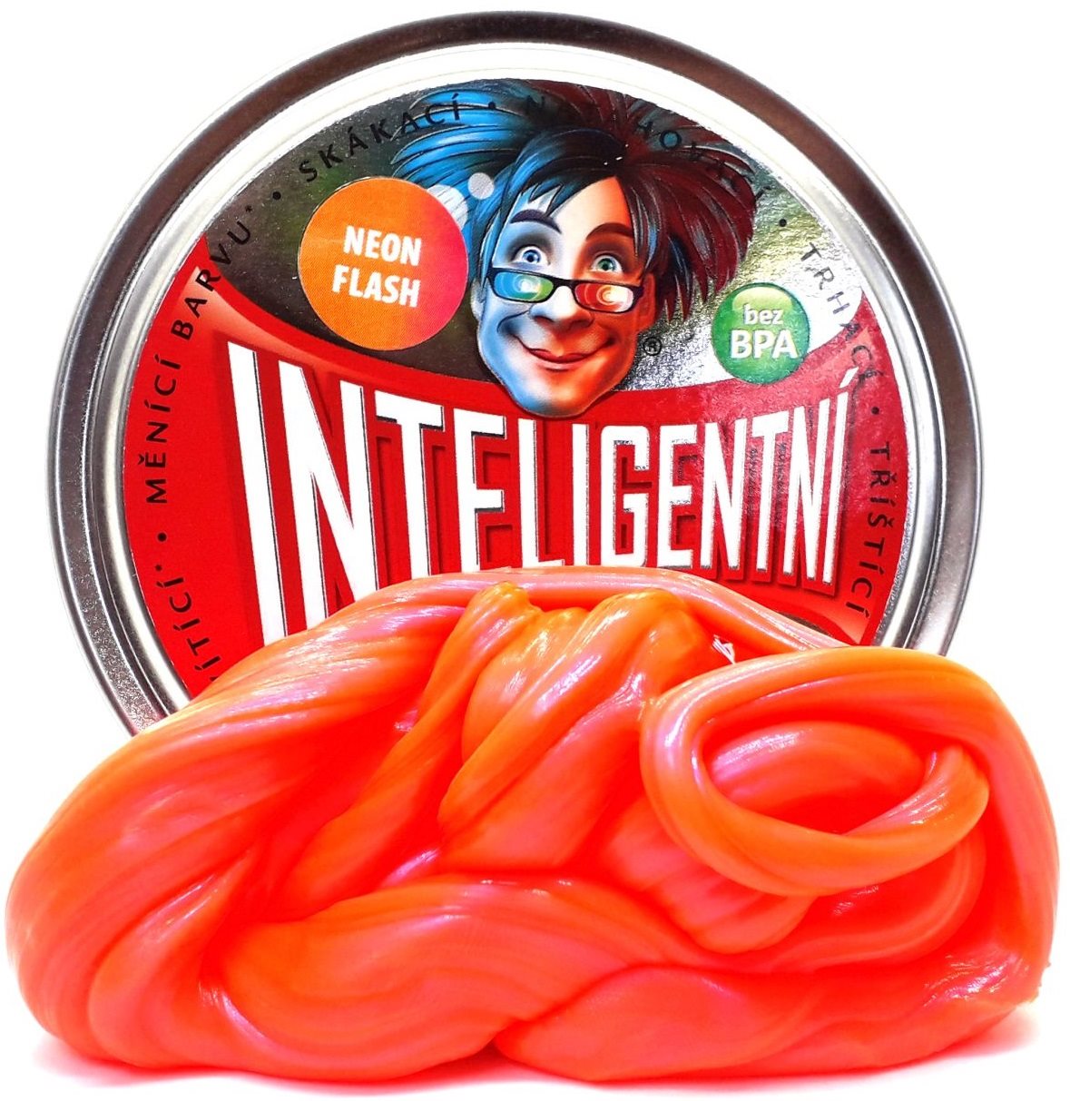 Intelligent plasticine - Neon Flash (Crystal) Modelling Clay