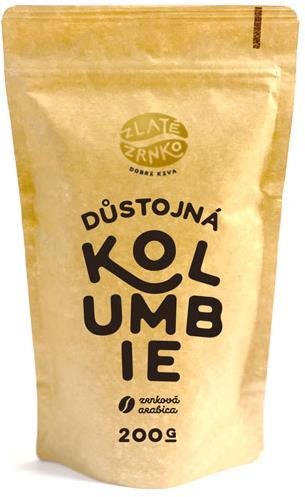 Zlaté Zrnko Kolumbia, 200 g Káva