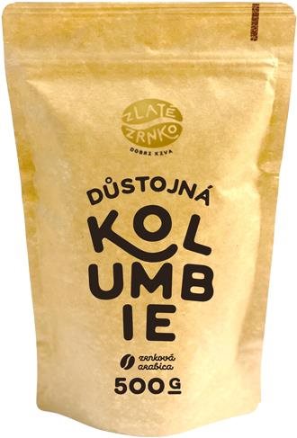 Zlaté Zrnko Kolumbia, 500 g Káva
