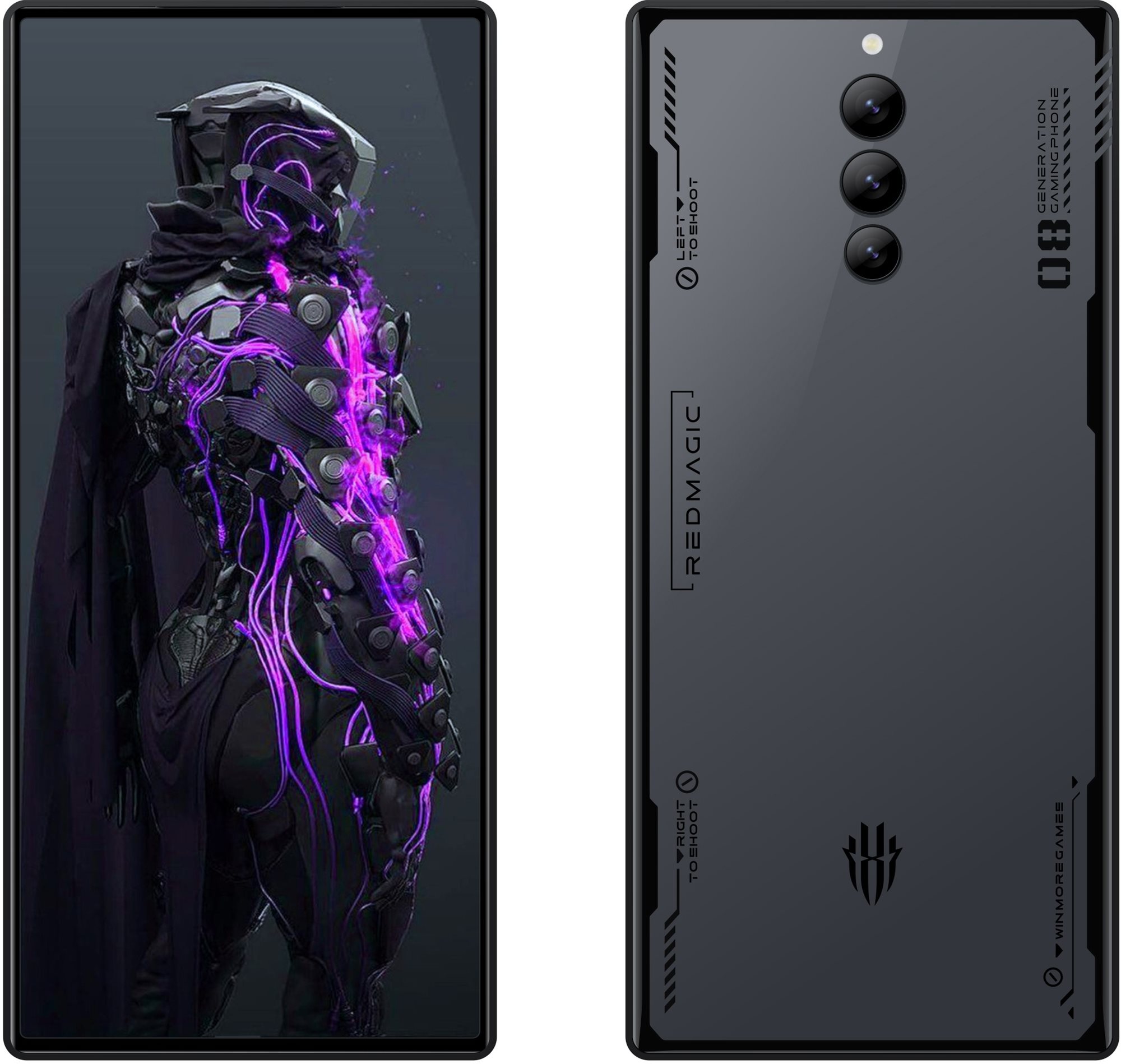 Nubia Redmagic 8 Pro 12 / 256GB - matt Mobiltelefon