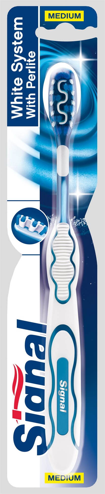 SIGNAL White System Medium Zubná kefka