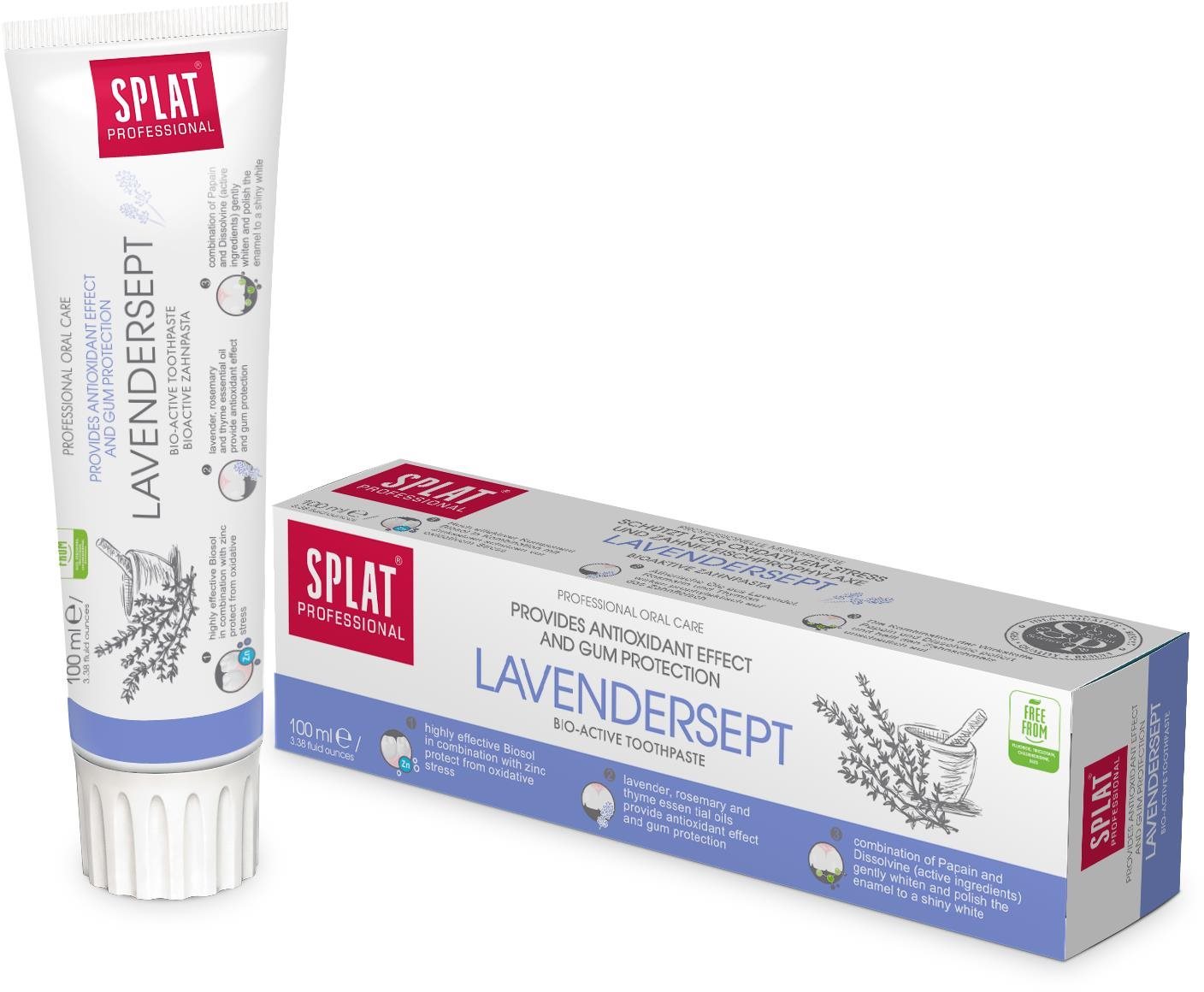 SPLAT Professional LAVENDERSEPT fogkrém 100 ml Fogkrém
