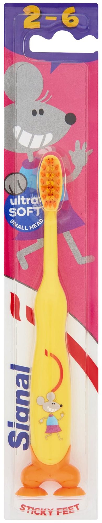 SIGNAL Kids zubná kefka mäkká pre deti Detská zubná kefka