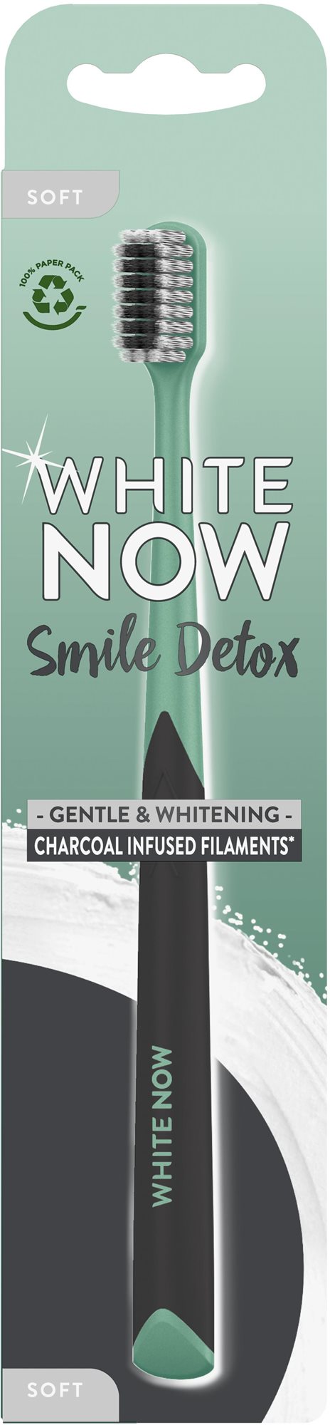 SIGNAL White Now zubná kefka Detox Extra soft Zubná kefka