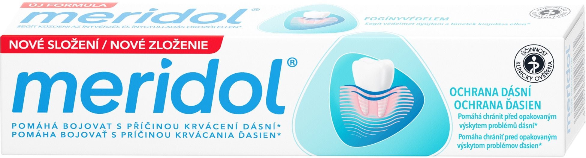 MERIDOL ochrana ďasien 75 ml Zubná pasta